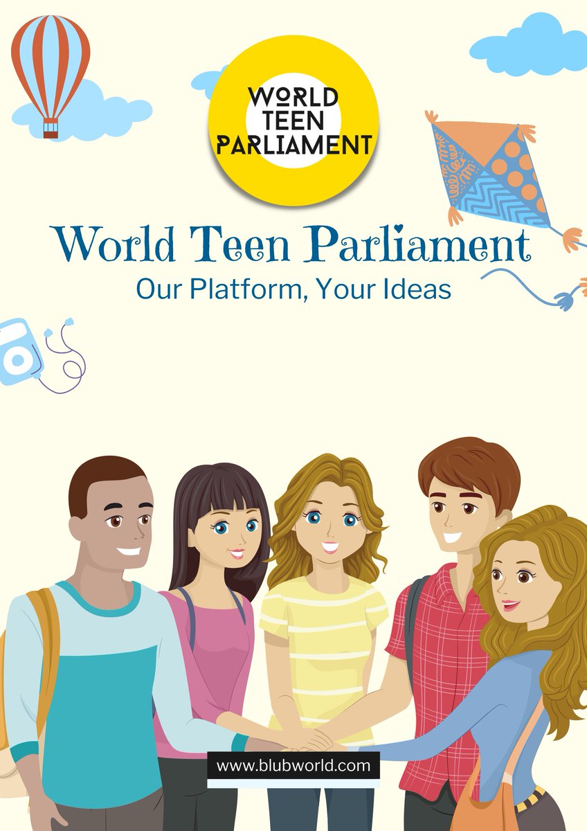 BlubWorld's tweet photo. WTP is the platform for your ideas.
Register now at the WTP link in bio.
.
.
.
.
#blubworld #impactonteens #WTP #worldteenparliament #teenagerslife #teenagerlife #teenagerpost #educationinnovation #followforfollowback
#teenfashion #teenmagazine #kindnessmatters #teenparliament https://t.co/ryBGxbZz6a