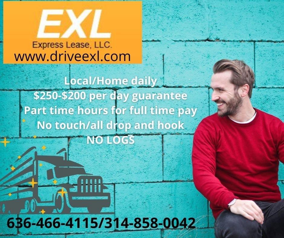 goexpresslease's tweet photo. Does local work sound good to you? It does to our drivers. With daily home time and a flexible schedule, our drivers are happy and confident every day when they come to work. Guaranteed pay of $250-$200 per day depending on shift and location. Call or text us today for  more info https://t.co/VC1dYxjiUX