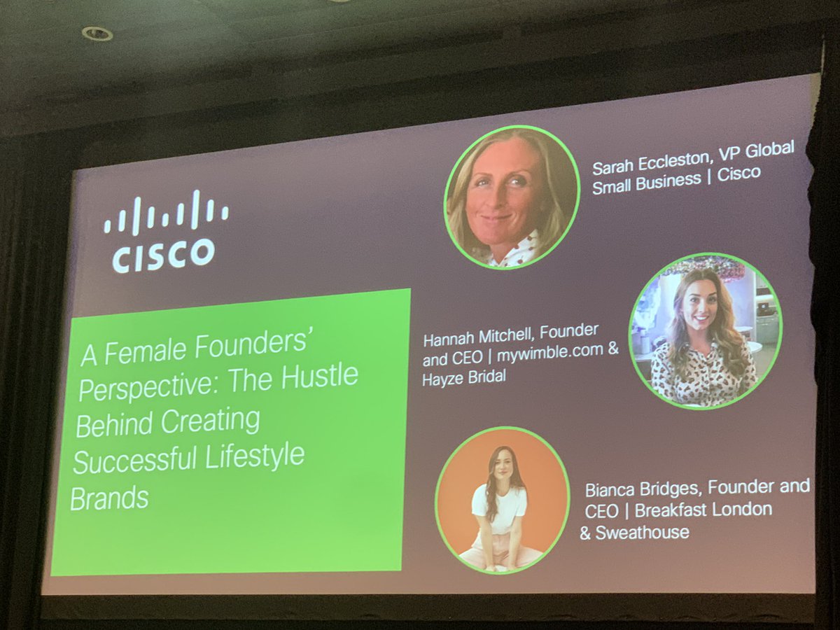 About female founders and lifestyle brands #community #startups #WebSummit2021 <a href="/biancabridges/">BIANCA BRIDGES</a> and Hannah Mitchell