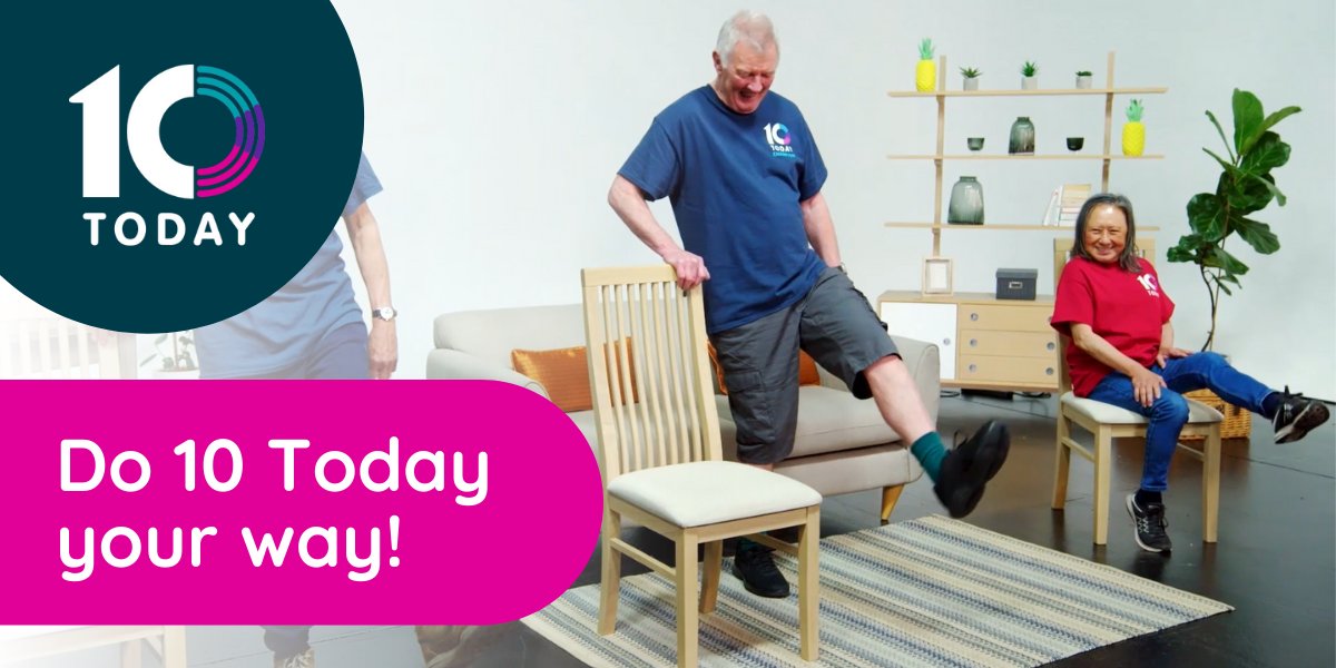 10 Today (@10today_) on Twitter photo We’ve just added new languages to our fun, 10-minute video routines that help older people get active!
Supported by <a href="/Sport_England/">Sport England</a>, simply switch on the Series 2 subtitles to follow 10 Today in Polish, Punjabi, Urdu or English.
Join in 👇
10today.co.uk We’ve just added new languages to our fun, 10-minute video routines that help older people get active!
Supported by <a href="/Sport_England/">Sport England</a>, simply switch on the Series 2 subtitles to follow 10 Today in Polish, Punjabi, Urdu or English.
Join in 👇
10today.co.uk
