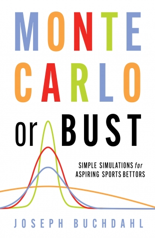 12Xpert's tweet photo. Monte Carlo or Bust: Simple Simulations for Aspiring Sports Bettors. Early print edition available direct from publisher now for those who can't wait any longer. Amazon, Google etc will have it next month.
https://t.co/06gFQCgyJD https://t.co/DNCC4YQ7s4