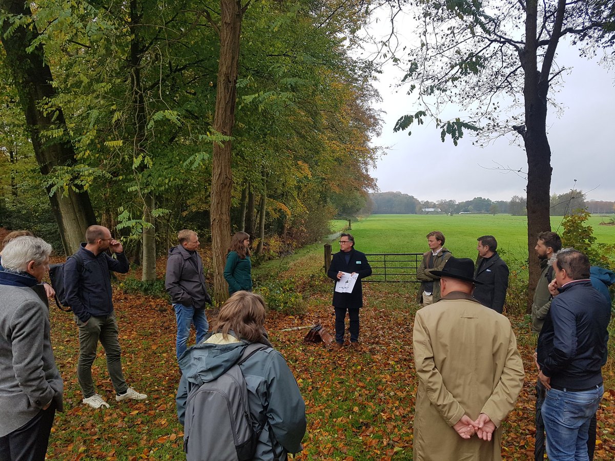 veradalm's tweet photo. Slecht weer bestaat niet. 
Workshops voor kennisdag Bossenstrategie zijn gewoon buiten!
Inclusief presentatie 🙂
@minlnv @VBNE_ https://t.co/goeqg1GpTm
