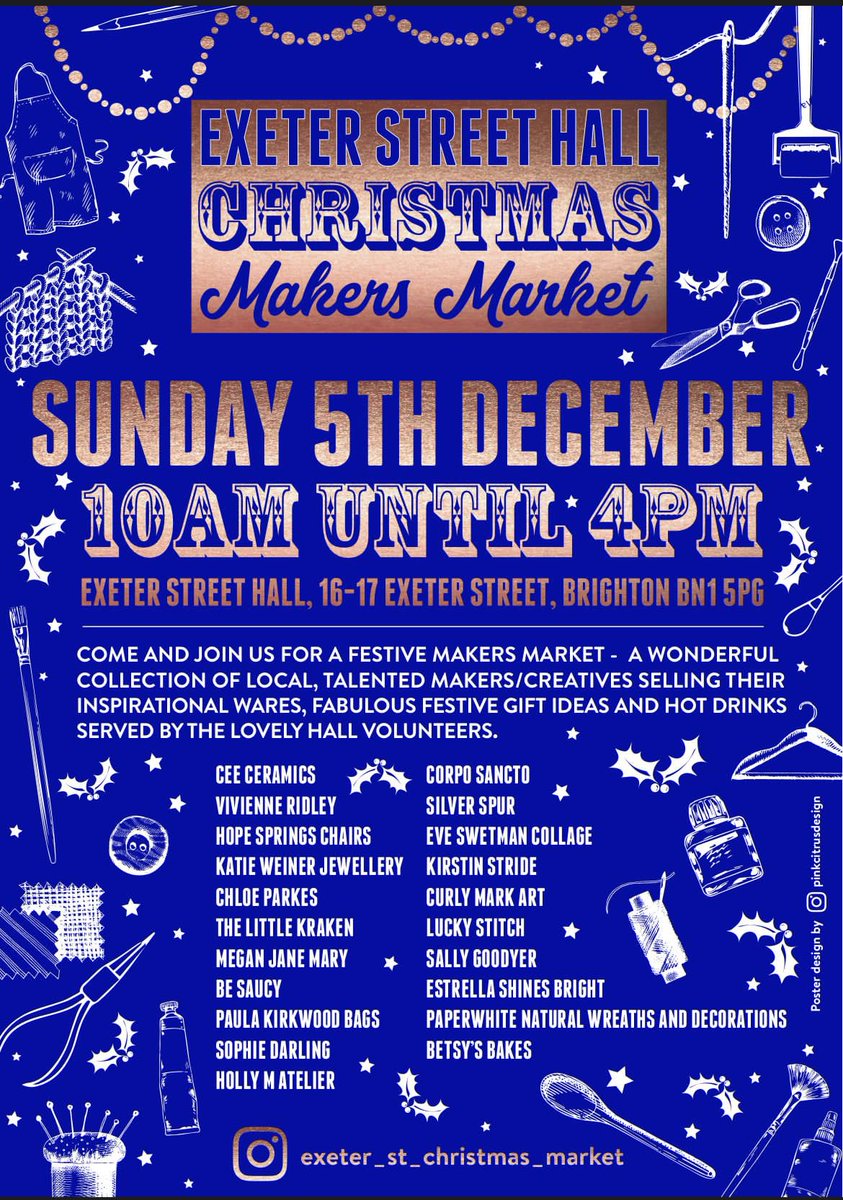 #savethedate Sunday 5th December from 10-4pm <a href="/SussexWhatsOn/">WhatsonEventsSussex</a> <a href="/whatsonbrighton/">What's on Brighton</a> <a href="/Love_Brighton/">VisitBrighton</a>