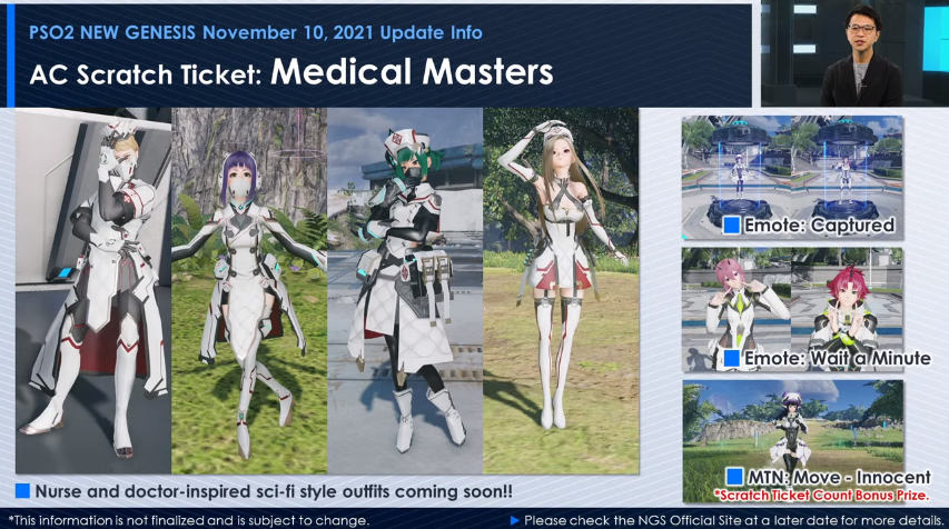 ArksCrack's tweet photo. 🎟️Upcoming Scratch Tickets/Collab Event
▶️AC - Mystical Reverie - Nov. 24
▶️AC - Medical Masters - Nov. 10
▶️AC - Oracle Renewal Collection 5 - Dec. 1
▶️AC - Titans of Destruction - Nov. 17
#PSO2NGS #NGS #NGSHeadlineRecap #PSO2 #NGSHeadline #PhantasyStarOnline2 #NewGenesis_PSO2 https://t.co/shtdvlzupk