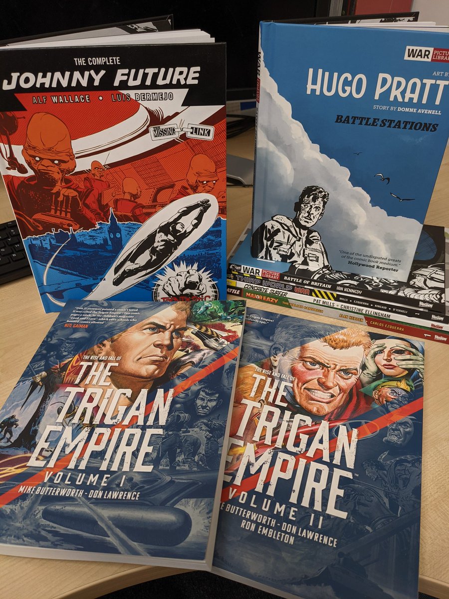 britcomics's tweet photo. We've got an incredible bundle of EIGHT classic comic book collections to give away! To win, follow us and quote Tweet this with the hashtag #ilovecomics! We'll choose a winner tomorrow! https://t.co/Zg1ArfoRHA