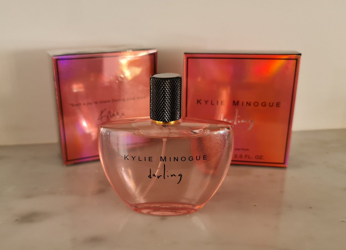 Nick12604's tweet photo. Honestly, the absolute memories that have come back with one sniff. @kylieminogue thank you so much for bringing this beauty back! #BringBackDarling ๐๐๐ https://t.co/w5eY3D06ZT