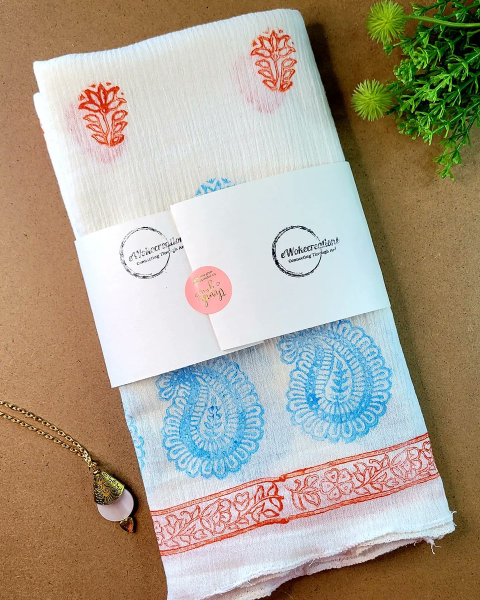 ewokecreations's tweet photo. Did I tell you about these blockprinted pieces.
#blockprinting #ecofriendly #handmade #handprinted #sustenablefashion #fashion #ArtistOnTwitter https://t.co/QWe1L11MwK