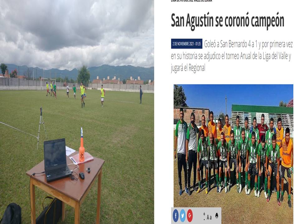 Hace 7 meses evaluamos al Club San Agustín,  hoy Campeón  de la liga del Valle.Felicidades!!⚽️⚽️
#futbol 
#profesordeeducaciónfísica 
#Liderazgo 
#evaluaciónDeportiva