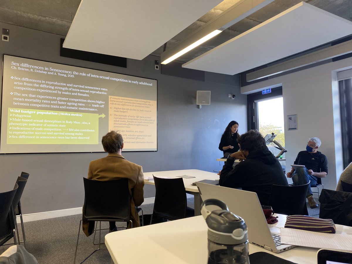 Evolutionary and Behavioural Ecology MSc tweet media