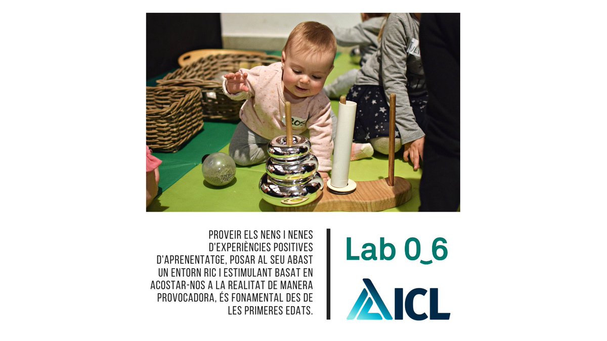 UManresa's tweet photo. L'aprenentatge s'ha de viure com una experiència positiva des de les primeres edats

Nova reflexió sobre l'aprenentatge de la mà del Lab0_6 i @ICLIberia

#educacio #educaciocientifica #educacioinfantil https://t.co/WEw9TSN8nW