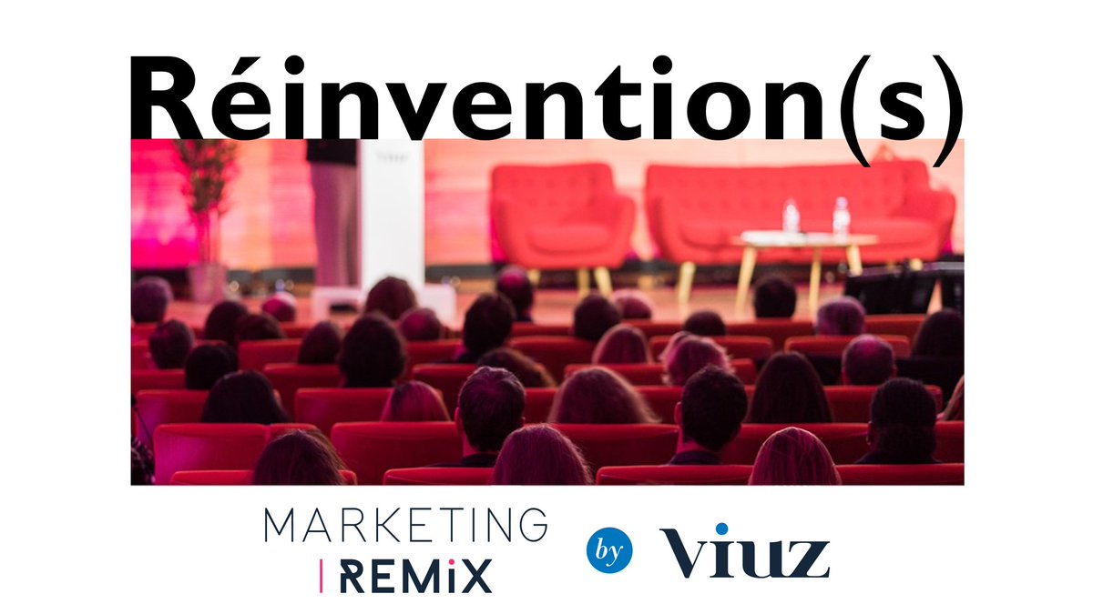 Viuzfr's tweet photo. | J-15 |
Métavers, publicité contextuelle, économie circulaire, relation BtoB, la TV connectée, data et performance média...

Rendez-vous le 16 Novembre dès 09h 📅 pour #MarketingRemix 💡
➡️ Inscription ici : https://t.co/ipGtVpXCzc
➡️ Programme complet : https://t.co/WSHWONAWlR https://t.co/3LErYVbGxi