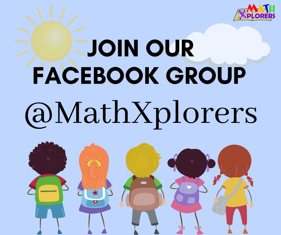 MathXplorers's tweet photo. Join our Facebook Group, a growing community of parents and educators about improving math education. #MathStorybooks #MayaAndRamon #mathfun #mathstorytellingday #Math #StudentLed #Parents https://t.co/5LtBpAQyho https://t.co/sWcJtXGWwt