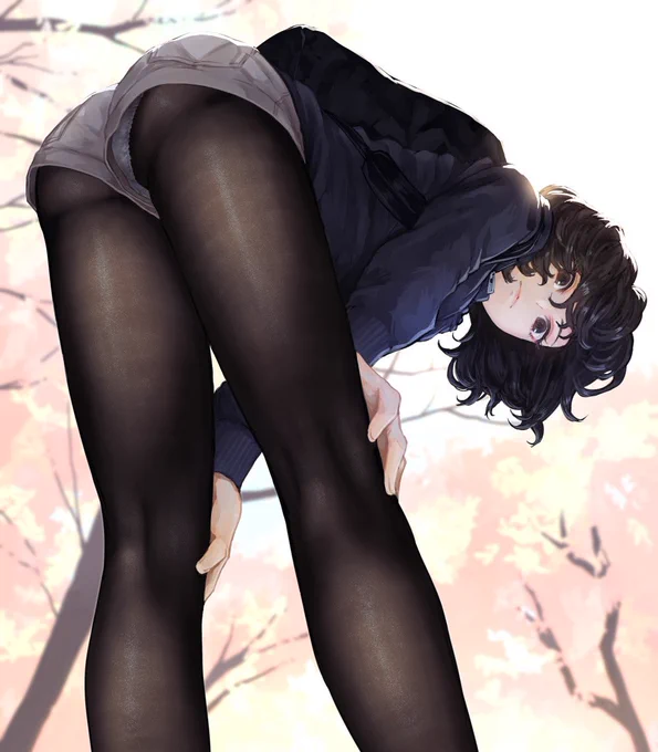 新作描けなかった…
 #タイツの日 