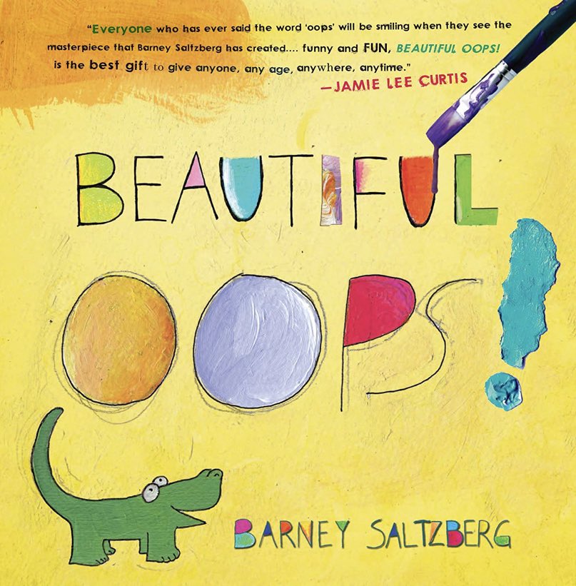 QVELibrary's tweet photo. It’s Feature a Teacher Tuesday, and Coach Wilmington @QVECoach picked a gem! Coach says Beautiful Oops! is her favorite because it reminds us we all make mistakes. How did you make a beautiful oops today? #makemistakes #makethembeauitful #read #featureteachertuesday @QVE_Eagles https://t.co/W34T6xbEwj
