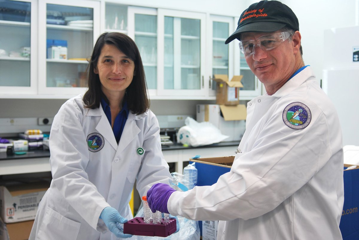USDA_ARS's tweet photo. Researchers at ARS’s Southeastern Fruit & Tree Nut Research Station, Byron, GA, teamed w/ @Pheronym to send insect-killing nematodes (small round worms) to the @Space_Station to study how they function under microgravity conditions, @ISS_CASIS https://t.co/dSH1ep74Bo #AgInSpace https://t.co/icgYAD00Xg