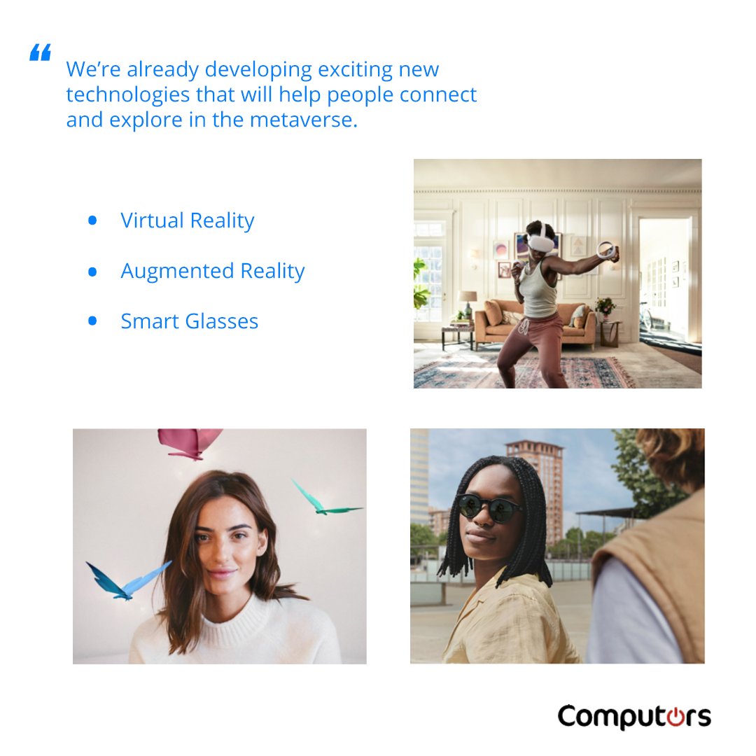 computors's tweet photo. Facebook is changing its brand to 'Meta'. Is this the future of social connectivity? Or is this the beginning of a Sci-Fi movie where we are all trapped in a virtual space and forget about the outside world? I guess we'll find out...

#facebook #meta #socialmedia #virtualreality https://t.co/1d4XTEYjp3