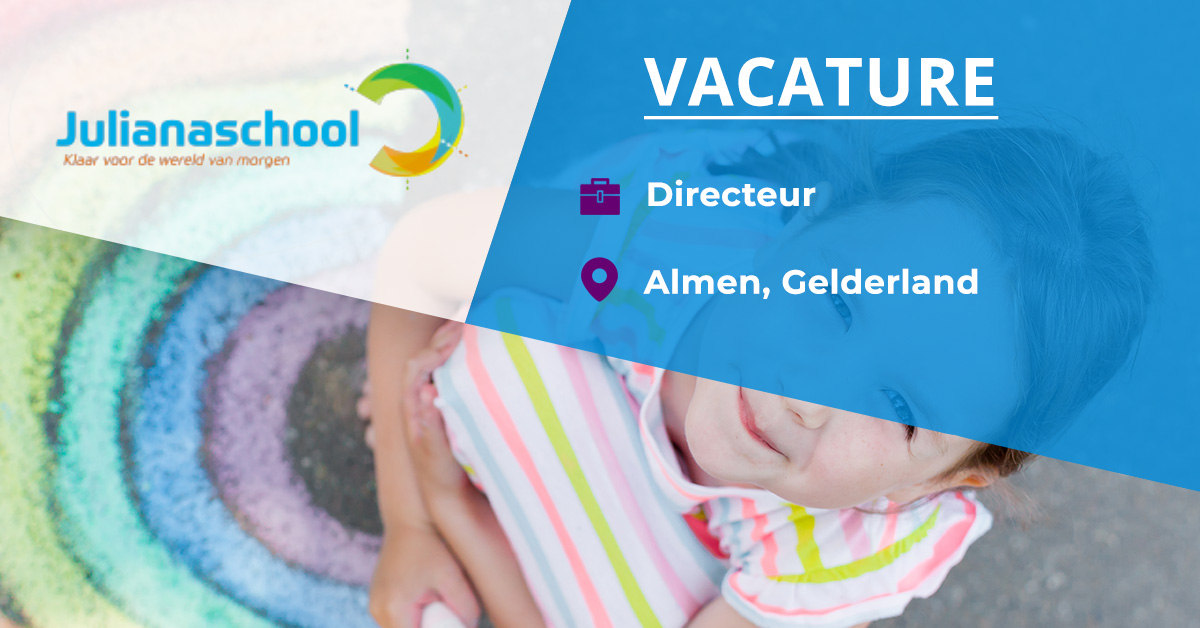 Onderwijsbureau's tweet photo. Directeur worden van een prachtige dorpsschool in Almen? De Julianaschool, onderdeel Stichting Poolsterscholen, zoekt een directeur om leiding te geven aan het team en de ontwikkeling van het onderwijs. Heb je interesse? We komen graag met je in contact.

https://t.co/0ZOdqQul4P https://t.co/y0QeJwrAak