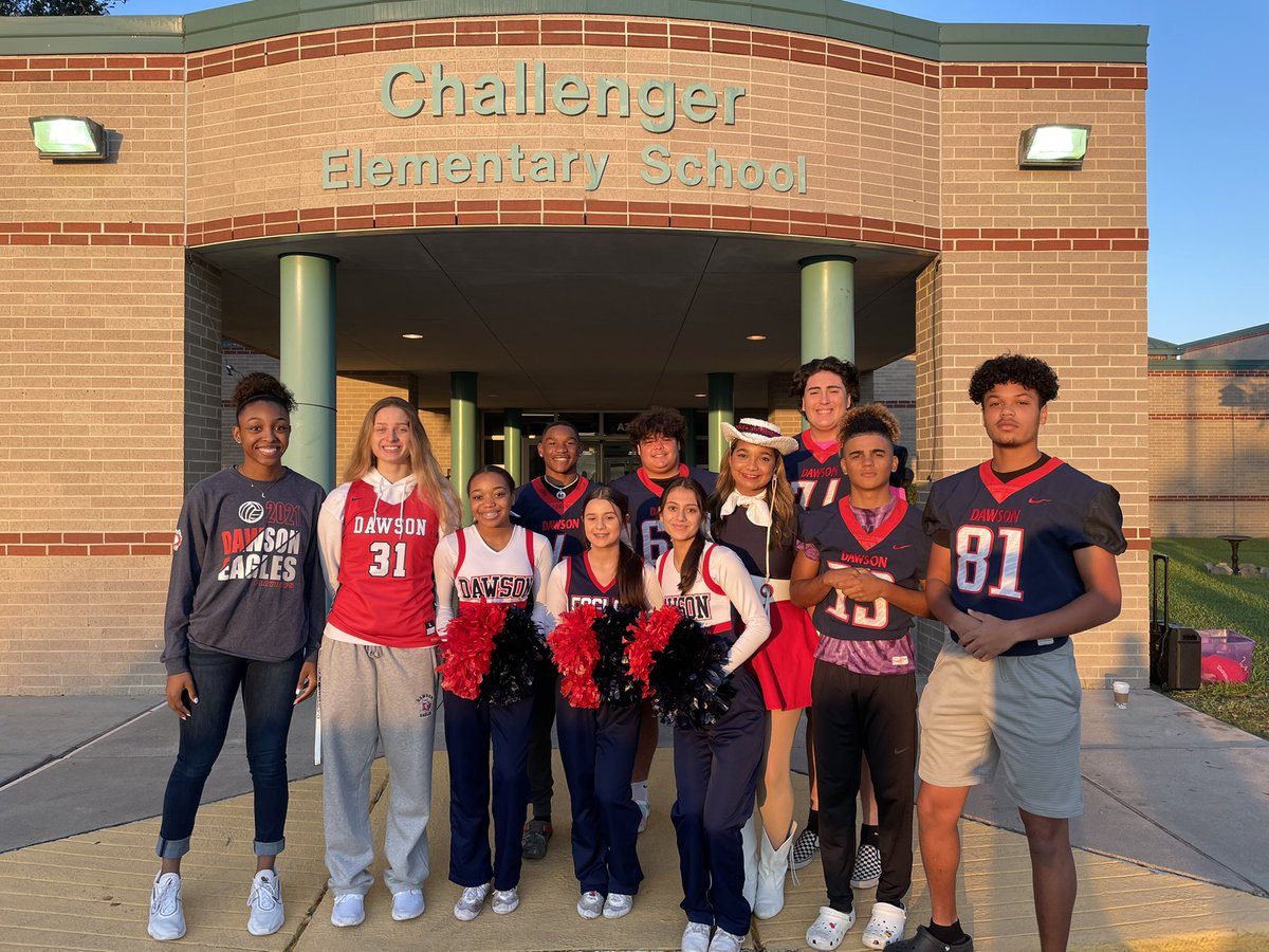 Dawson’s Challenger Alumni!!! #futureeagles  <a href="/Challenger_Elem/">Challenger Elementary</a>