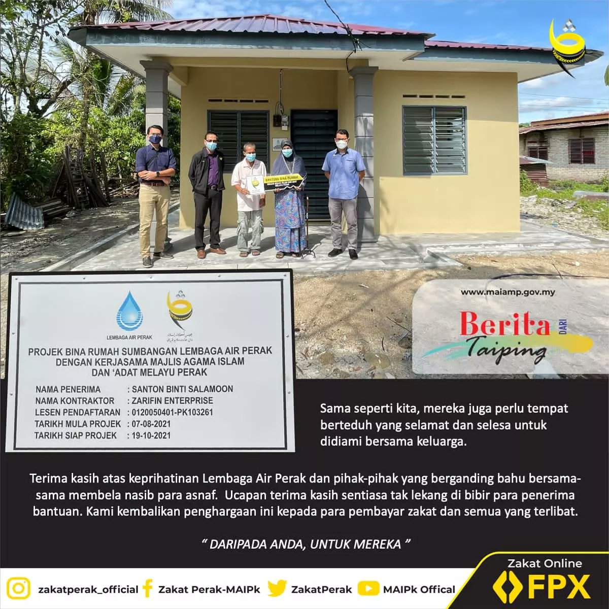 Zakat Perak Maipk Official Zakatperak Twitter