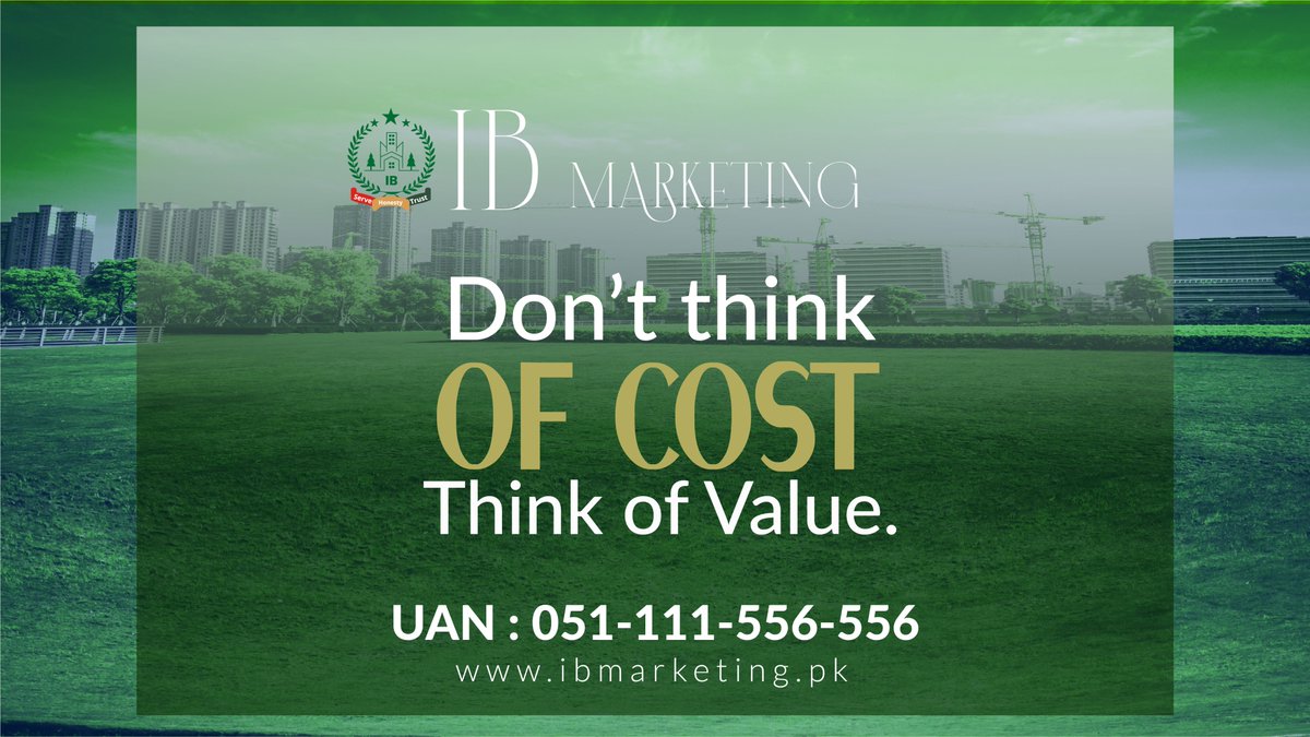 IBMarketing6's tweet photo. Think of value.
#ComingSoon #NestCity #IBMarketing #RealEstate #Islamabad https://t.co/JL5vK00hC8