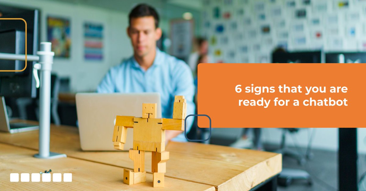 Help! Customer service is flooded with questions and customer satisfaction is declining due to increasing waiting times. Are you ready for a chatbot? 🤖 obi41.nl/e35fbc