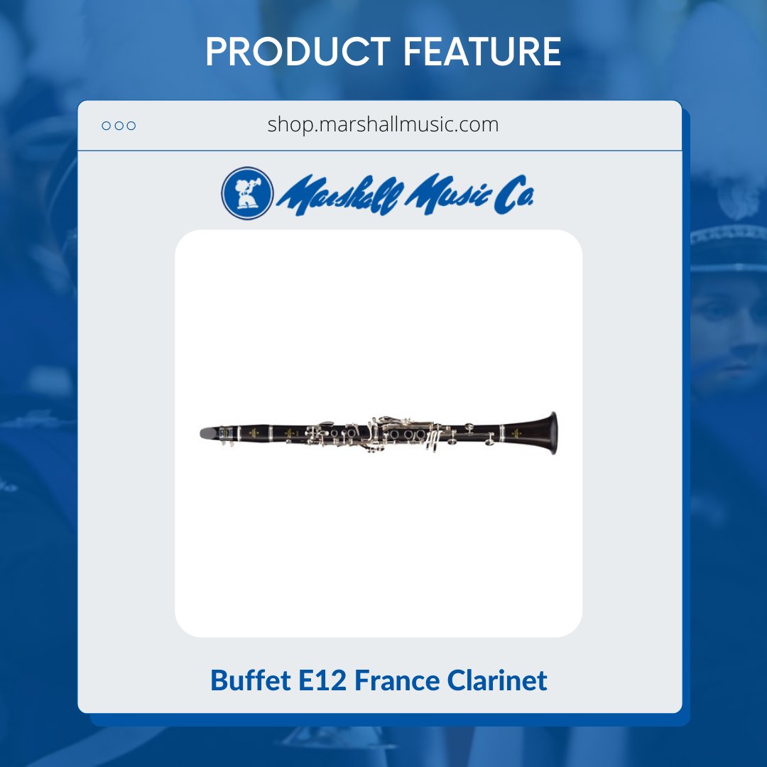 Marshall Music Co. on Twitter "The Buffet E12 France is