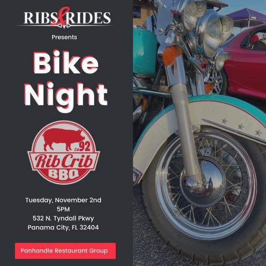RibCribCallaway's tweet photo. Come out tonight! #ribcribcallaway #bikenight #bikesandbbq #850florida #callawayflorida #ribs #smokeddaily #brisket #keepitsaucey https://t.co/lk4DTNEMqu