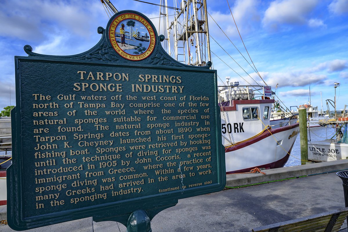 ApartmentHomefl's tweet photo. Tarpon Springs, along the shore of the Gulf of Mexico, is famed as the “sponge capital of the world” for its history of Greek immigrants. #AffordableBeachsideLiving #AffordableLiving #LiveCheaplyinFlorida #RetireinFlorida

https://t.co/KPH50B1VPU https://t.co/4kcKmdCXwP