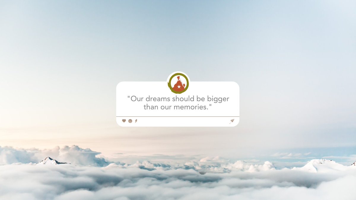 GrowingLeaders's tweet photo. "Our dreams should be bigger than our memories."

#leadershipquotes #leadership #growingleaders https://t.co/KL8TDStq5O