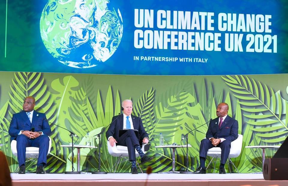 Au deuxième jour de la #COP26, le <a href="/PresidentABO/">Ali Bongo Ondimba</a> a prononcé un important discours concernant l’action sur les forêts et l'affectation des terres.