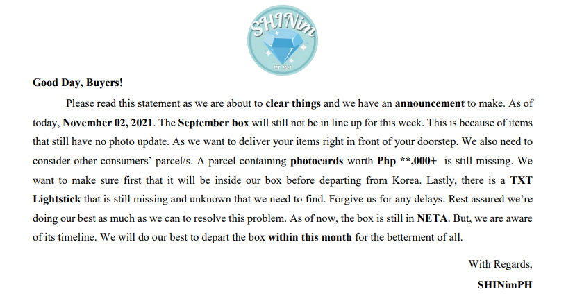 SHINimPH's tweet photo. #SHINimPH_UD ✨

PLEASE TAKE TIME TO READ. https://t.co/nk92O2LyMb