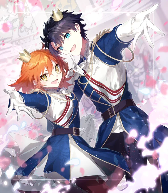 「さぁ お手をどうぞ、プリンセス」

ハロウィン・ロイヤリティなぐだーず👑 