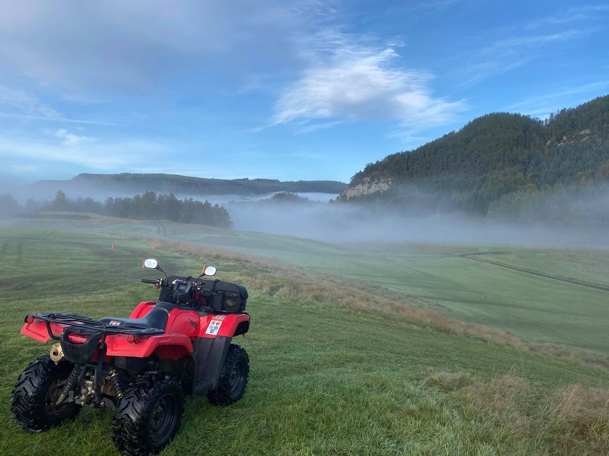 HighlandOffroad's tweet photo. It’s been a brilliant summer, with hundreds of guests enjoying exciting quad treks through stunning scenery! Our quad treks are now closing for the winter, but we’ll be back in April. Quad trek gift vouchers are available online at https://t.co/FRCBU11ZVr https://t.co/FpAHNYIw2F