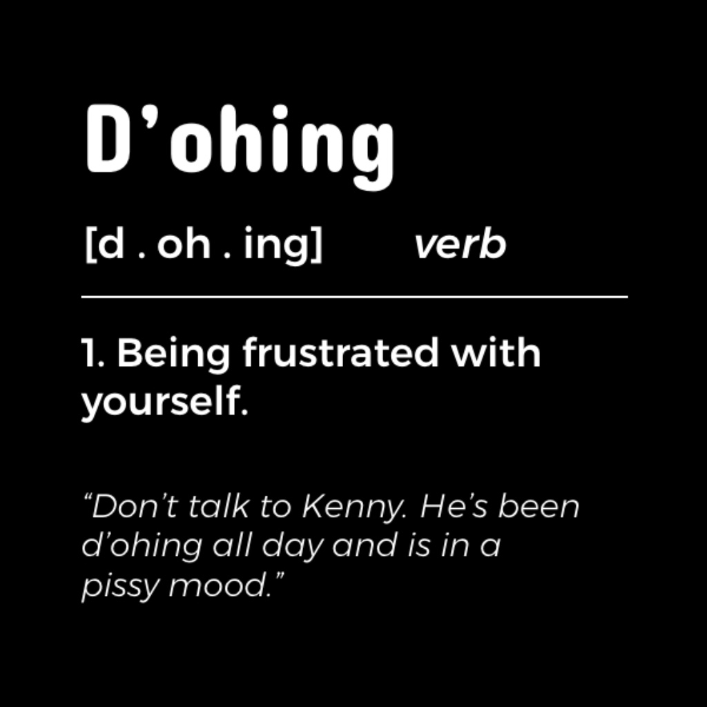 Today's Verbify drop is:

D’ohing

doh . ing

Being frustrated with yourself.

"Don't talk to Kenny. He's been d'ohing all day and is in a pissy mood."

opensea.io/assets/0x495f9…

Exclusively on <a href="/opensea/">OpenSea</a>

#NFTs #nftcollector #NFTNYC #opensea #verbify
