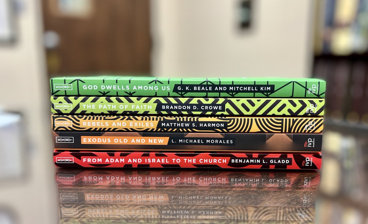 DrGladd's tweet image. Huge GIVEAWAY! 🔥🔥🔥

RT and follow for a chance to win the entire ESBT series.

@ivpacademic and I are thrilled to welcome God Dwells among Us into the series. 

The next five volumes include T. D. Alexander, Stephen Dempster, Jeff Brannon, Edward Klink, and Cathy McDowell.