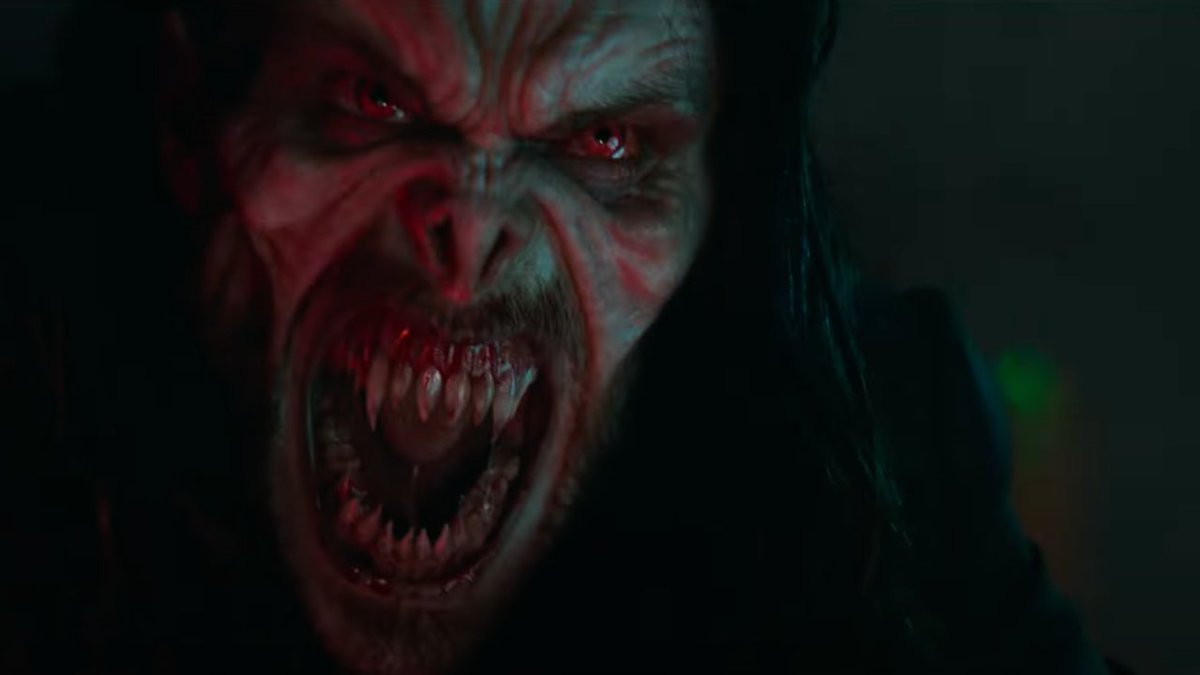 GameSpot's tweet photo. BREAKING: The new Morbius trailer has arrived! Watch it here... https://t.co/cnogrJL7lT https://t.co/BDqoTlbras