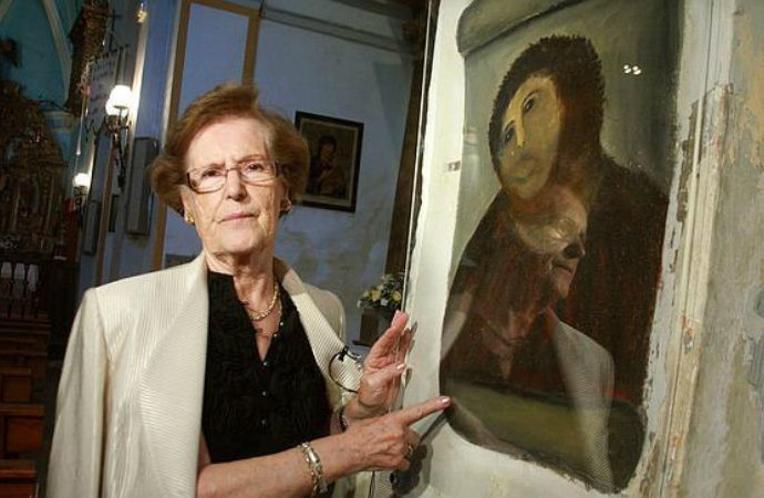 Da RT si quieres que el retrato de Zapatero para el Consejo de Ministros lo haga Doña Cecilia.