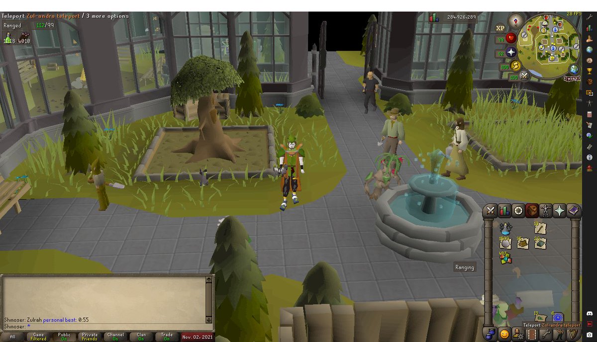 shmoserosrs's tweet photo. 2nd day using tbow and absolutely crushed the pb. previous was 1:05. 55 second 1 def zulrah kill feeling pretty boss💪🏻 https://t.co/VkS7AqQYBy