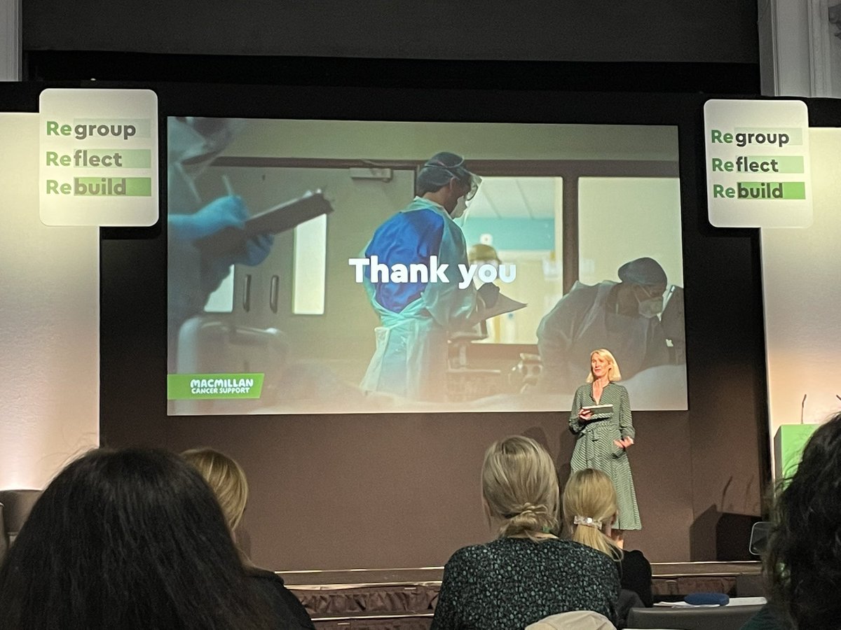 Always inspiring to hear from <a href="/lynda_thomas/">Lynda Thomas CBE (she/her)</a> #Macmillanprofessionals and listening to all the great work Macmillan have done over last 2 years #newstrategy
#proudMacmillanProfessional