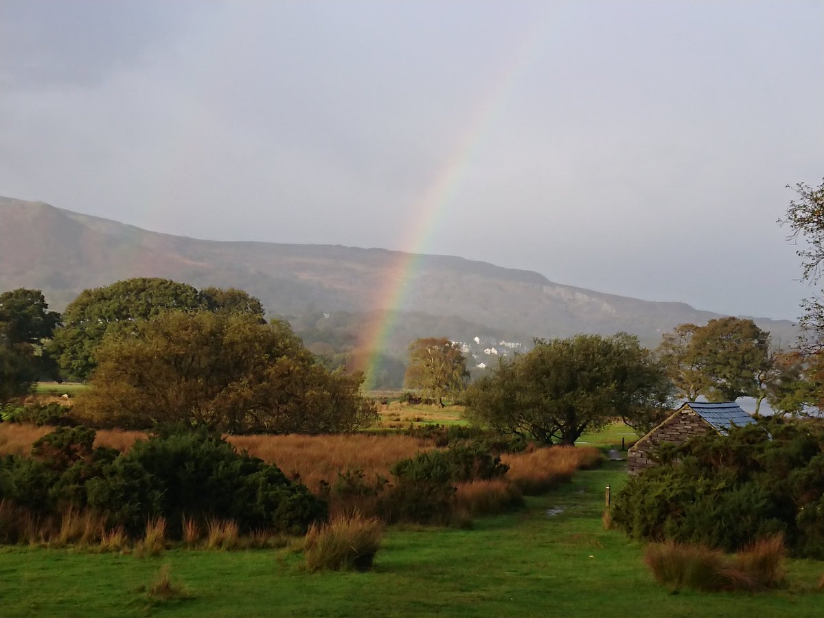 Looks like the pot of gold was #CaerDdôl this morning! Of course it's not just a pot of gold but a full blown treasure chest.