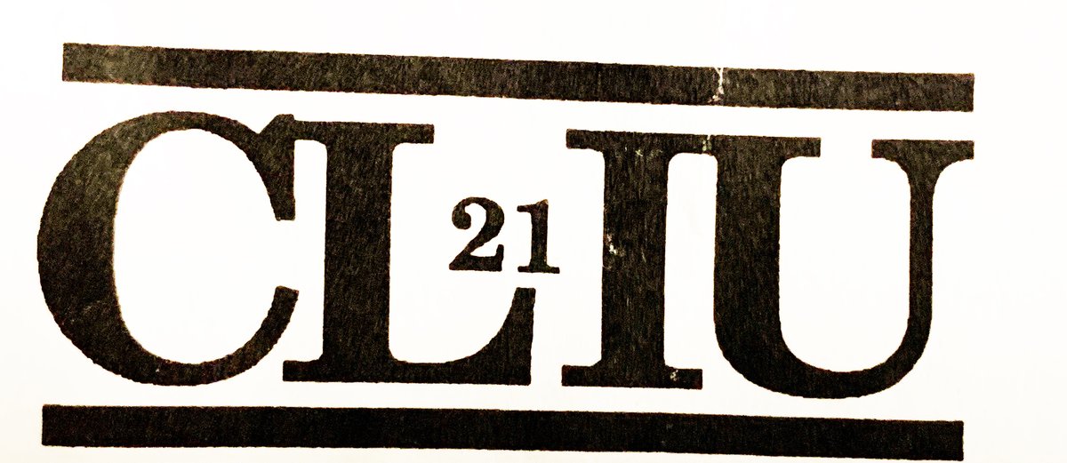 CLIU_DTP_DUP_DI's tweet photo. An interesting look at some previous versions of the CLIU logo. https://t.co/X36xivLYJA