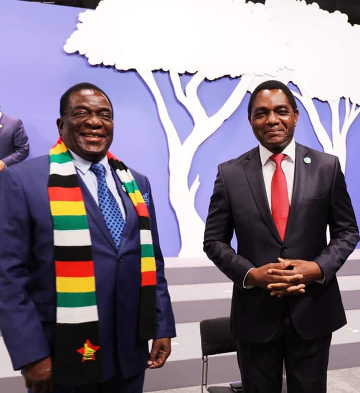 Zim &amp; Zambia share lots in common

Our democratic dispensations need cool heads to steer the ship

Noisymakers can make whistles in the graveyard like stray ghosts but they are too small to shake these fraternal relations. Sit down!! Good Evening Cdes <a href="/edmnangagwa/">President of Zimbabwe</a> &amp; <a href="/HHichilema/">Hakainde Hichilema</a>