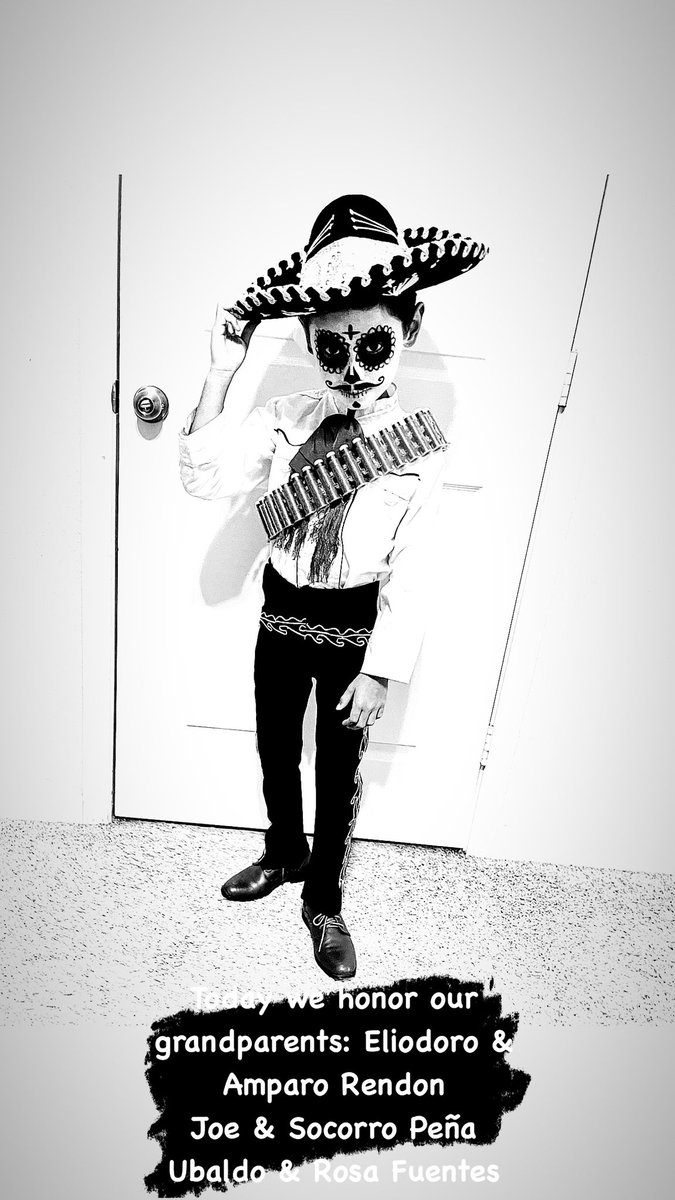 Día de los Muertos <a href="/HumbleISD_CE/">Centennial Elementary</a> <a href="/Centennial_SIP/">Centennial SIP</a> honoring Skyler’s great grandparents 🤍