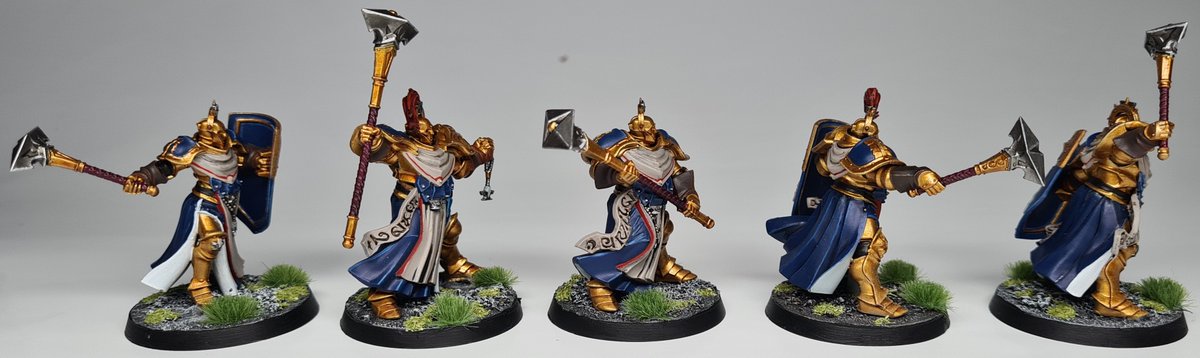 andkohler's tweet photo. Finished some Stormcast Eternals Sequitors today. #Warhammer https://t.co/5YdCTgSpJG