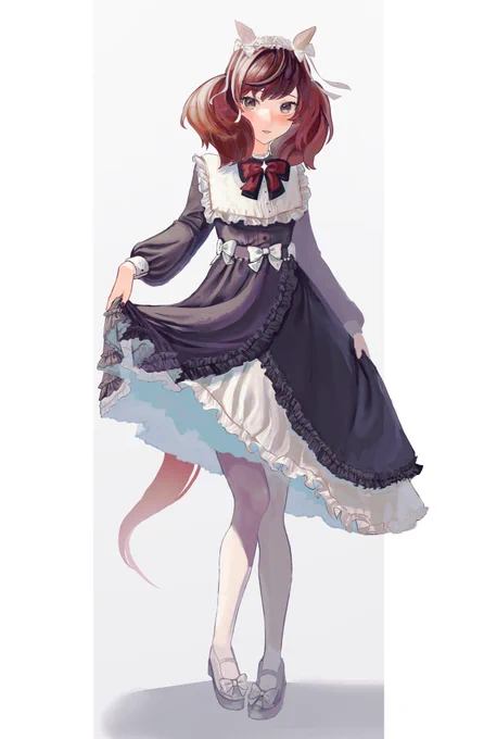 フリフリカノープスが見たい!②   🎀ネイチャ🎀
#ウマ娘プリティーダービー
#ナイスネイチャ 