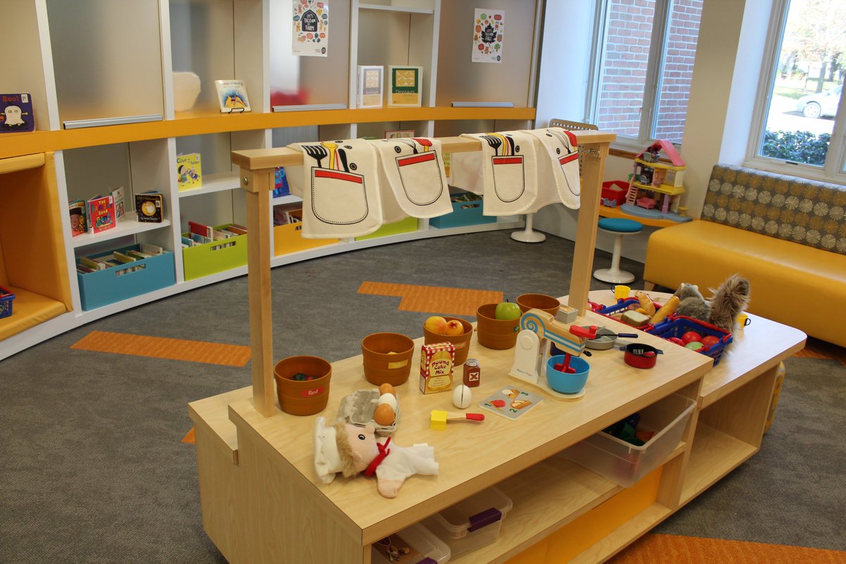 LiverpoolPubLib's tweet photo. Children, families and caregivers will find a new theme for learning and fun at #PlayTable and #LiteracyLadder in #ChildrensFoom #InteractivePlay area.
Yes, November is a good month to talk about #Cooking!
#LiverpoolPublicLibrary #LPLreads #LPLGrowWithMe https://t.co/3lREYj2cLF
