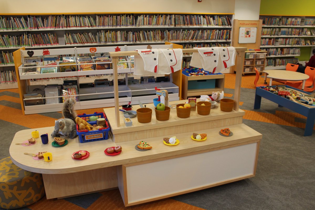 LiverpoolPubLib's tweet photo. Children, families and caregivers will find a new theme for learning and fun at #PlayTable and #LiteracyLadder in #ChildrensFoom #InteractivePlay area.
Yes, November is a good month to talk about #Cooking!
#LiverpoolPublicLibrary #LPLreads #LPLGrowWithMe https://t.co/3lREYj2cLF