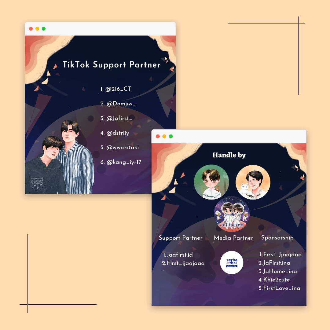 JaHome_ina's tweet photo. Hello Domjiw's🐻🐱 
Open donasi untuk Project kedua kami “Love from DomJiw Indonesia��sudah berakhir ya. Terima kasih atas partisipasinya 🤗

With love,
JaFirst, JaHome and FirstLove Indonesia 🇮🇩💚🧡 

#JaFirst #จาเฟริสท์ #ด้อมจิ๋ว #DomJiw #DomJiw_Indonesia #DomJiwINA_Project https://t.co/3zRYoJX28f