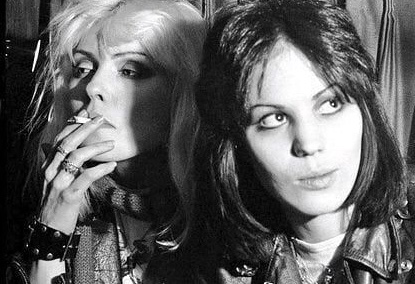 qrpress_'s tweet photo. Debbie Harry (Blondie) &amp; Joan Jett (The Runaways) #QRPlegend https://t.co/wVw0FMf0sC