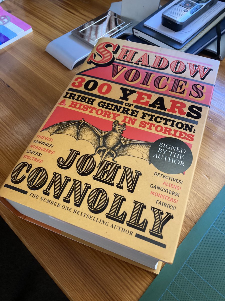 timorahilly's tweet photo. As every Irish man or woman knows, we are never short of stories to tell! I should not have been surprised at the size of this 1078 page brick which arrived today. Oh well. There goes any hope of clearing the 'to be read' pile this year @jconnollybooks
#ShadowVoices https://t.co/JsHvv1ipc5